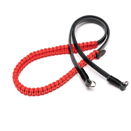 Leica Paracord Strap 100cm Black/Red by COOPH