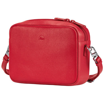 Leica Andrea Leather Handbag for C-Lux- Red Park Cameras