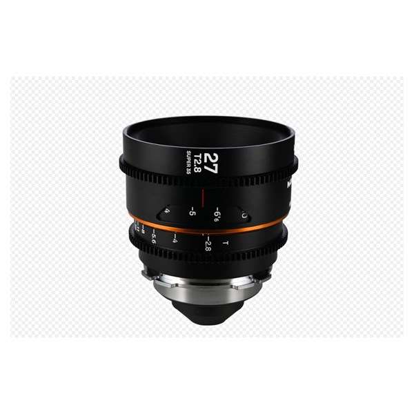 Laowa Nanomorph 27mm T2.8 1.5x S35 Anamorphic Lens Amber Flare PL/EF