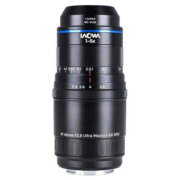 Laowa Aksen 45mm f/2.8 1-5X Ultra Macro APO Lens Sony FE