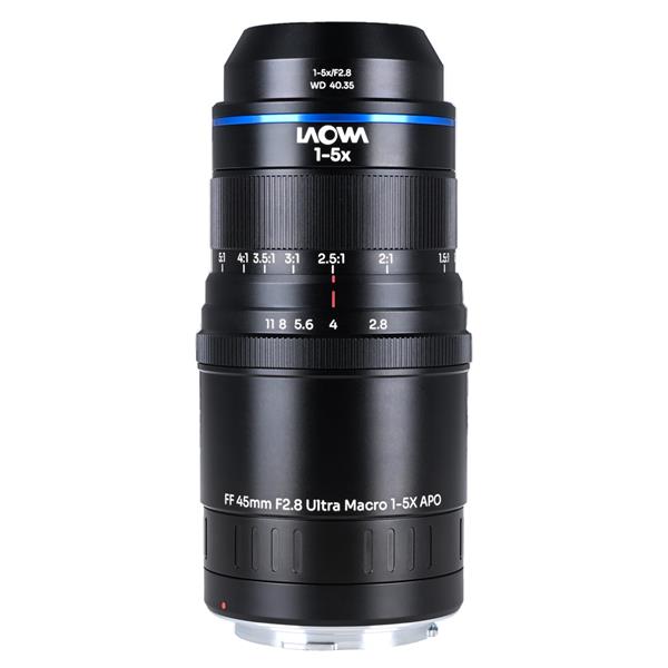 Laowa Aksen 45mm f/2.8 1-5X Ultra Macro APO Lens Canon RF