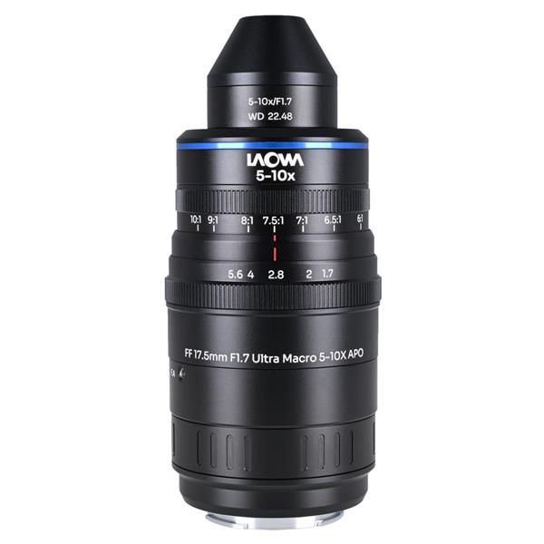 Laowa Aksen 17.5mm f/1.7 5-10X Ultra Macro APO Lens Sony FE