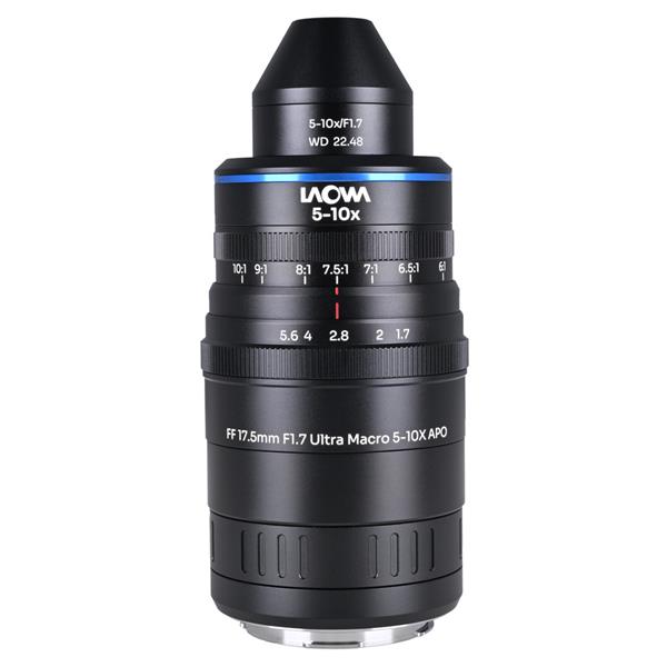 Laowa Aksen 17.5mm f/1.7 5-10X Ultra Macro APO Lens L Mount