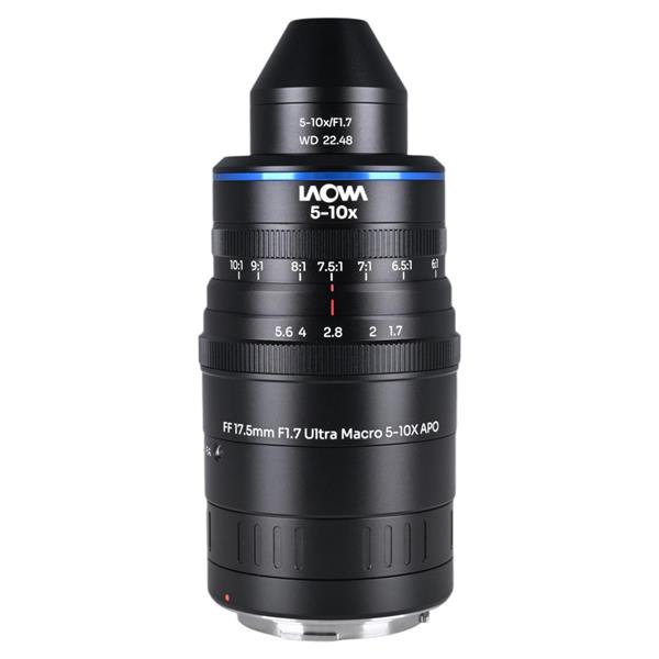 Laowa Aksen 17.5mm f/1.7 5-10X Ultra Macro APO Lens Canon RF