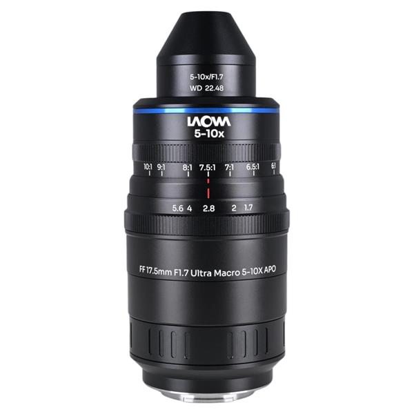 Laowa Aksen 17.5mm f/1.7 5-10X Ultra Macro APO Lens Fujifilm X