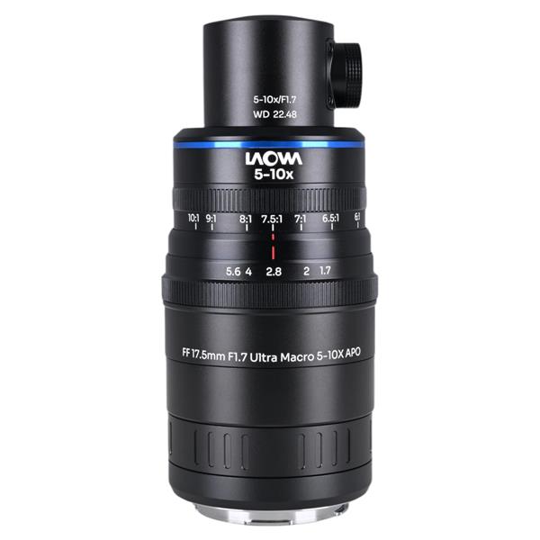 Laowa Aksen 17.5mm f/1.7 5-10X Ultra Macro APO (CI) Lens L Mount