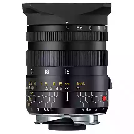 Leica Tri Elmar M 16-18-21mm f/4 ASPH Lens Black Anodised
