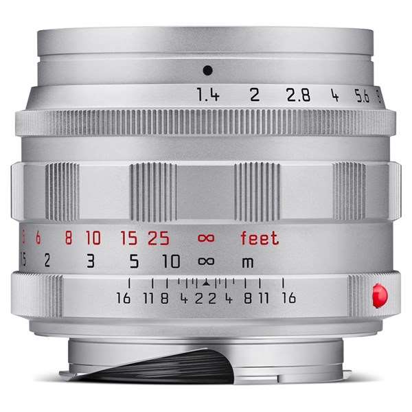 Leica Summilux-M 50mm f/1.4 Lens Silver Chrome Finish