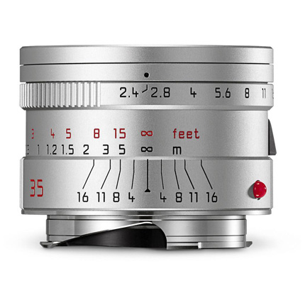 Leica SUMMARIT-M 35mm f/2.4 ASPH Silver Anodised