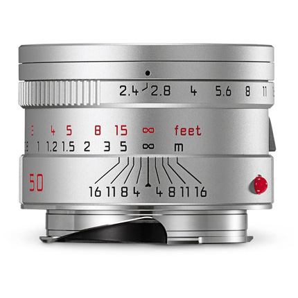 Leica SUMMARIT-M 50mm f/2.4 Silver Anodised
