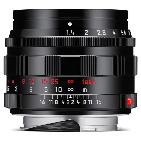 Leica Summilux-M 50mm f/1.4 Lens Glossy Black Paint Finish