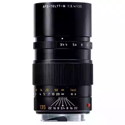 Leica APO Telyt M 135mm f/3.4 Lens Black Anodised
