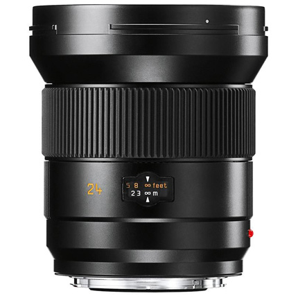 Leica 24mm f/3.5 Super Elmar S ASPH Lens Black Anodised
