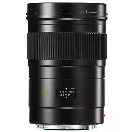 Leica Elmarit S 30mm f/2.8 ASPH CS Lens Black Anodised