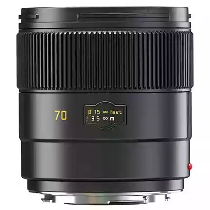 Leica Summarit S 70mm f/2.5 ASPH CS Lens Black Anodised