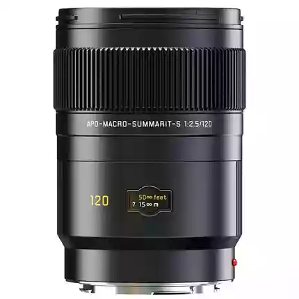 Leica APO Macro Summarit S 120mm f/2.5 CS Lens Black Anodised