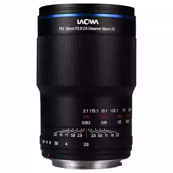 Laowa 58mm f/2.8 2x Ultra-Macro APO Lens for Canon RF