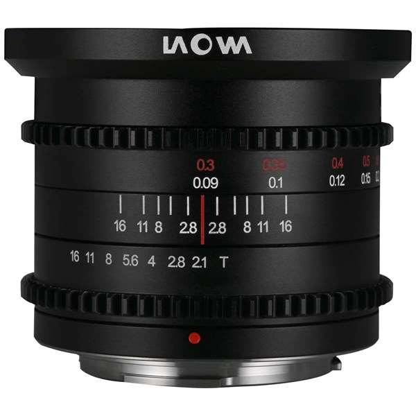 Laowa 6mm T2.1 Zero-D Cine Lens for Micro Four Thirds