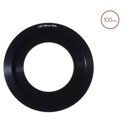 LEE Filters 100mm System 58mm Wide Angle Adaptor Ring 