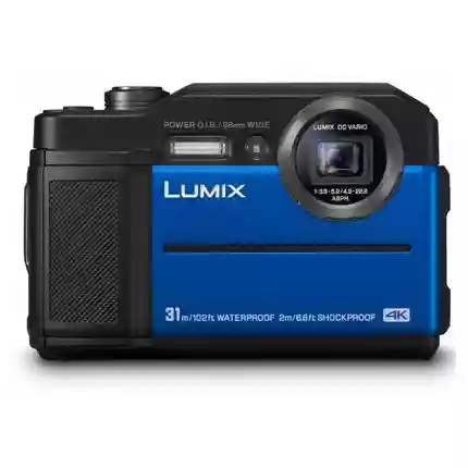 Panasonic Lumix DC-FT7 Waterproof Tough Camera Blue