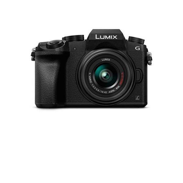 Panasonic Lumix DMC-G7 Digital Camera With G Vario 14-42mm OIS Lens Open Box