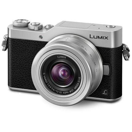 Panasonic Lumix GX800 Silver Mirrorless Camera + 12-32mm f/3.5-5.6 ASPH Lens Kit