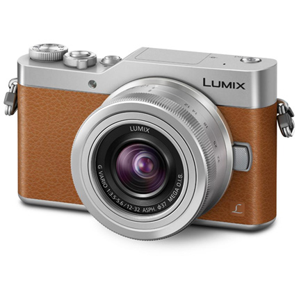 Panasonic Lumix GX800 Tan Mirrorless Camera + 12-32mm f/3.5-5.6 ASPH Lens Kit