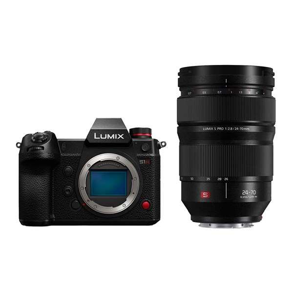 Panasonic Lumix S1H Camera with S PRO 24-70mm f/2.8 Lens Kit