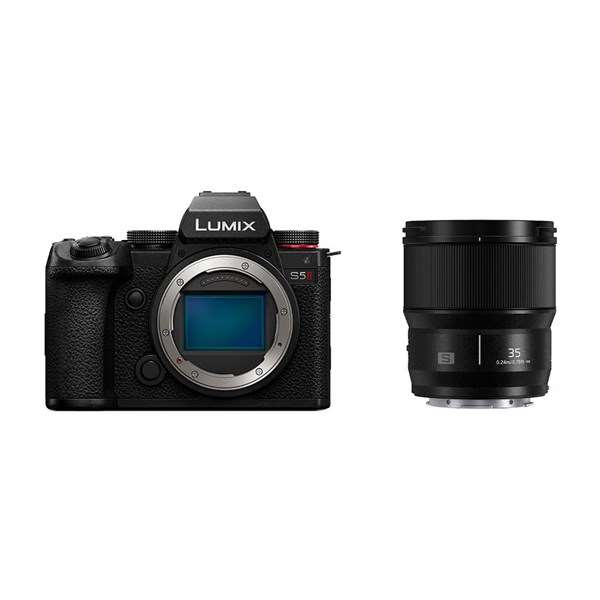 Panasonic Lumix S5 II Camera with S 35mm f/1.8 Lens Kit