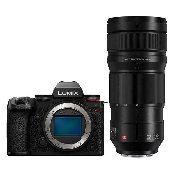 Panasonic Lumix S5 II Camera with S PRO 70-200mm f/2.8 Lens Kit