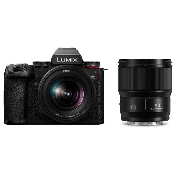 Panasonic Lumix S5 II with 20-60mm and 50mm Twin Lens Kit Open Box