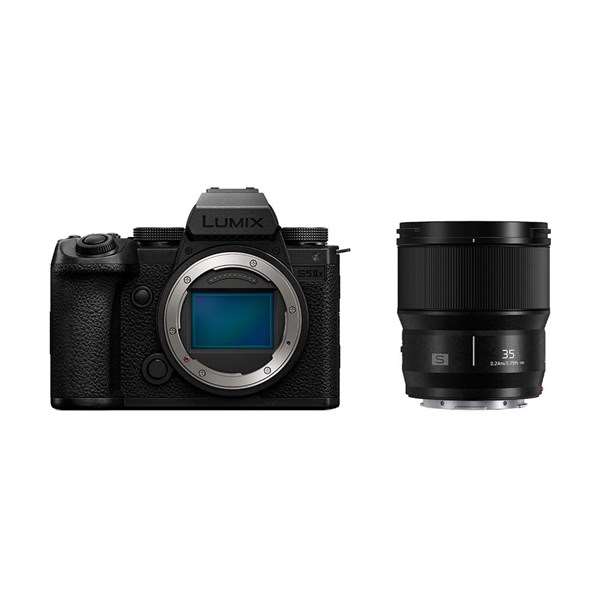 Panasonic Lumix S5 II X Camera with S 35mm f/1.8 Lens Kit