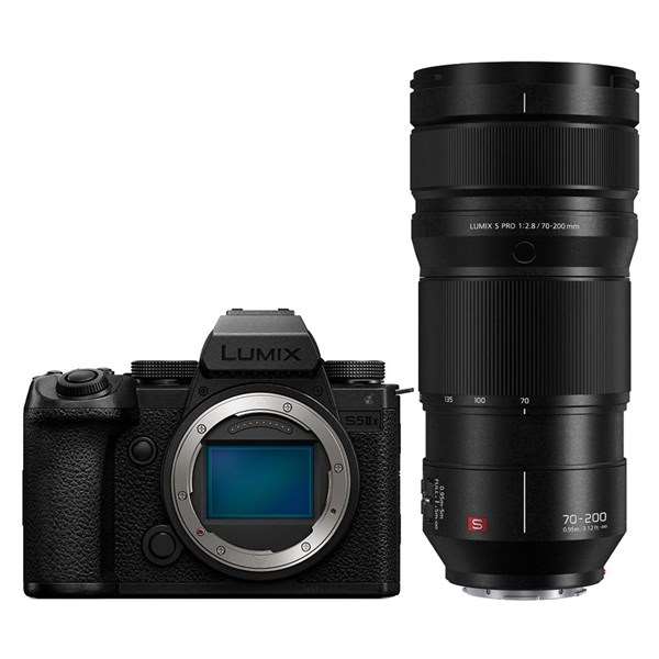 Panasonic Lumix S5 II X Camera with S PRO 70-200mm f/2.8 Lens Kit