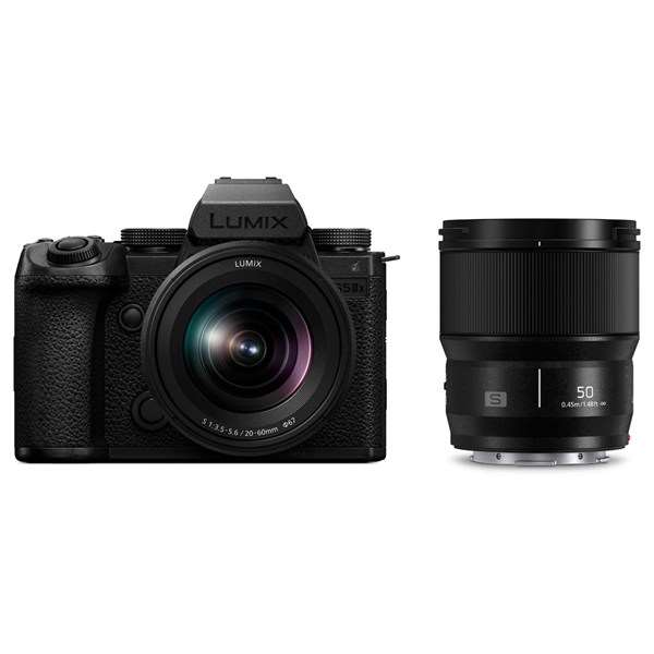Panasonic Lumix S5 II X with 20-60mm and 50mm Twin Lens Kit