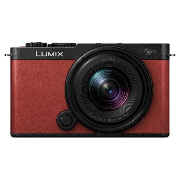 Panasonic Lumix S9 Camera Red with 18-40mm Lens Kit