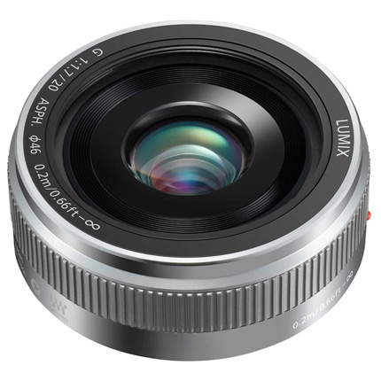Panasonic Lumix G 20mm f/1.7 II Silver unboxed