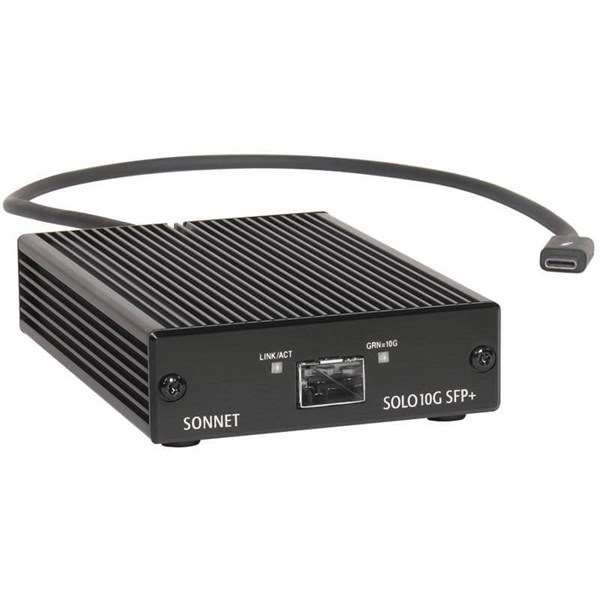 Sonnet Solo10G SFP+ Thunderbolt 3 To 10GBASE-T Ethernet Adapter