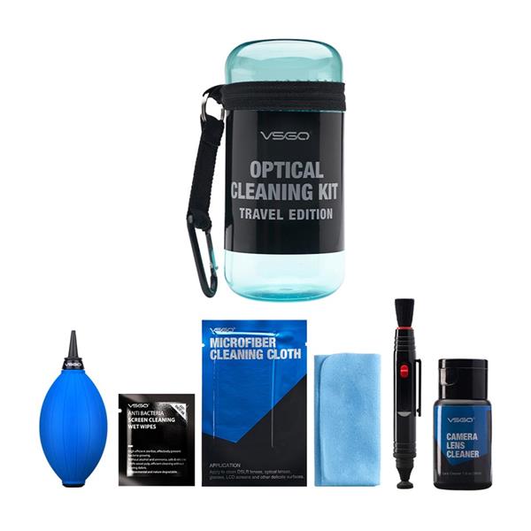 VSGO Optical Cleaning Kit Travel Edition Blue