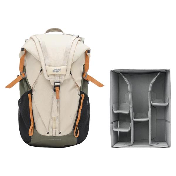 VSGO Pocket Ranger 25L Camera Backpack Off White