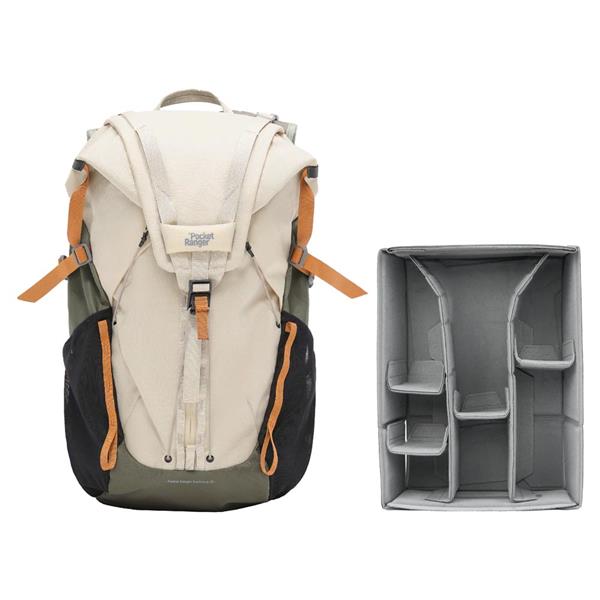VSGO Pocket Ranger 35L Camera Backpack Off White