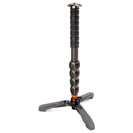 3 Legged Thing Alan Carbon Fibre Monopod with DOCZ Foot Stabilizer 