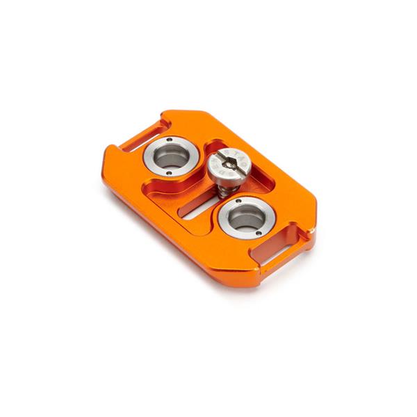 3 Legged Thing QD7 Long Quick Release Plate Orange