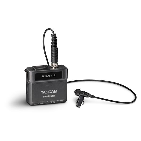 Tascam DR-10L Pro Digital Audio Recorder with Lavalier Microphone