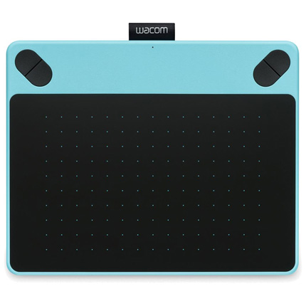 Wacom Intuos Art Pen & Touch Small Blue Graphics Tablet