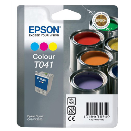 Epson Colour Inkjet Cartridge T041