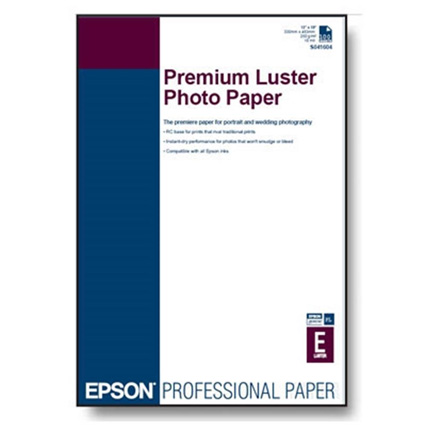 Epson A2 Premium Luster Photo Paper 25 sheets