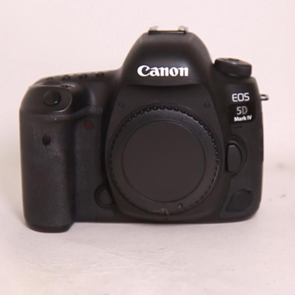 Used Canon EOS 5D Mark IV Digital SLR Camera Body