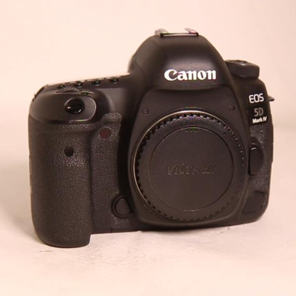 Used Canon EOS 5D Mark IV Digital SLR Camera Body