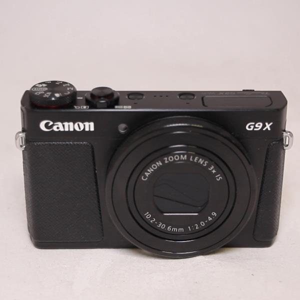 Used Canon  PowerShot G9 X Black Compact Camera