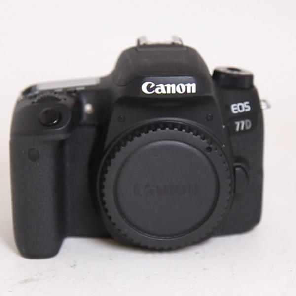 Used Canon EOS 77D Digital SLR Camera Body